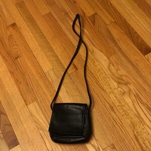 Classic Black LeatherSven Design California made Bag - Women's Shoulder Purse